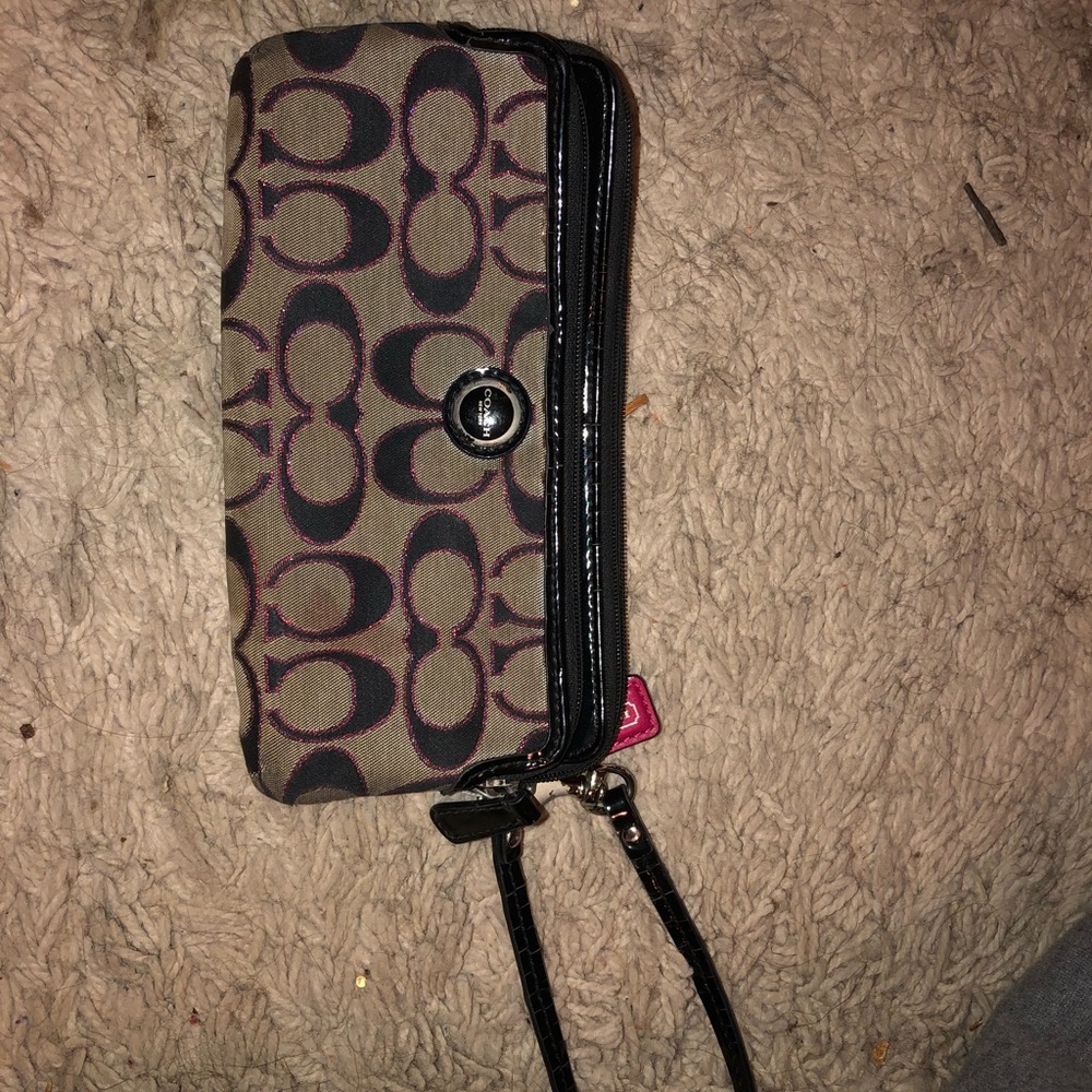 Coach wristlet